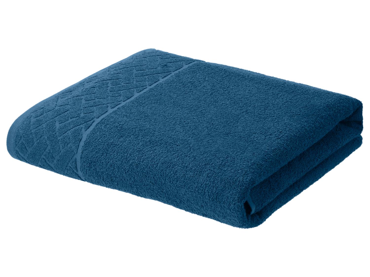 LIVARNO Serviette de bain en ponge, 100 x 150 cm