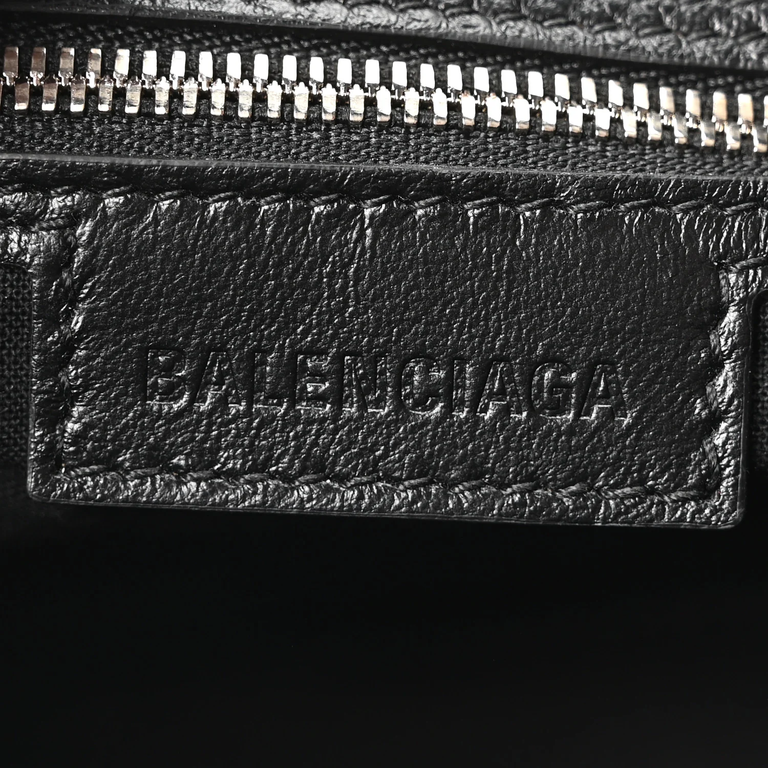 Agneau Arena Mini Le Cagole Duffle Crossbody Bag Black