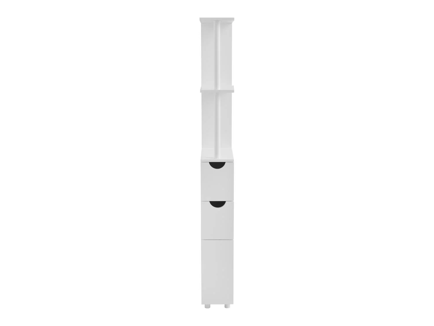 LIVARNO Meuble de rangement troit, 15,2 x 136,5 x 33 cm, blanc