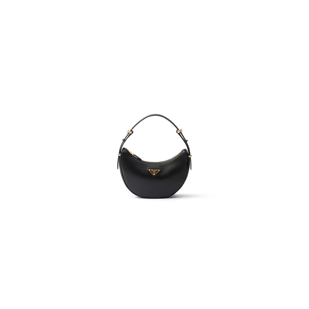 Prada Arqué small leather shoulder bag(HIGH-END GRADE)