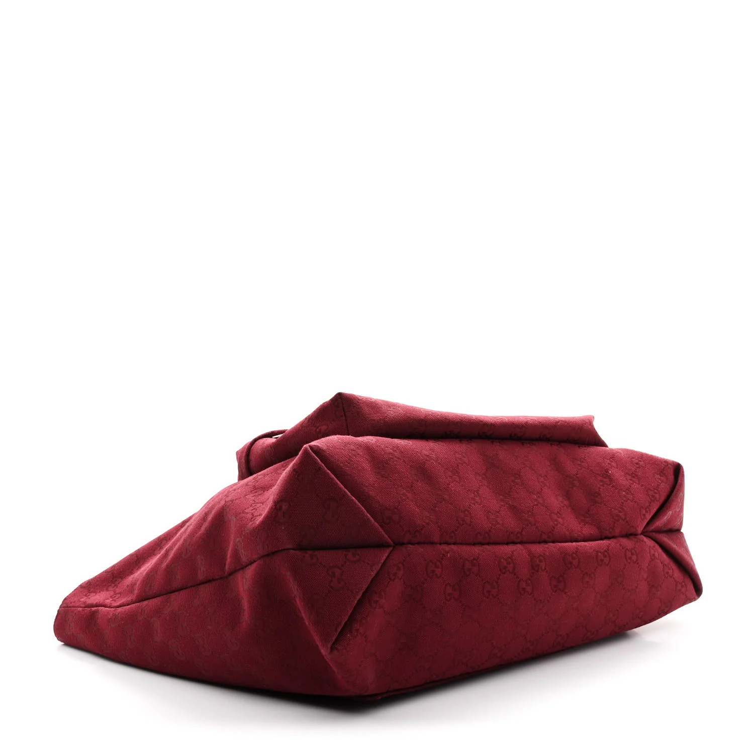 GG Supreme Monogram Large Shopping Tote Rosso Ancora