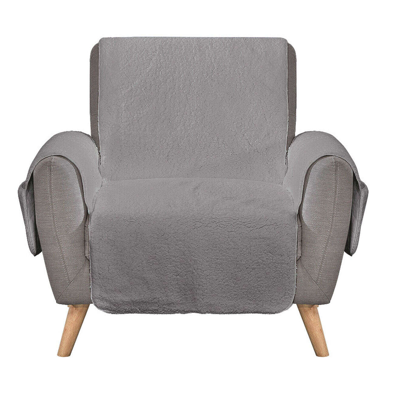 Protège fauteuil polaire