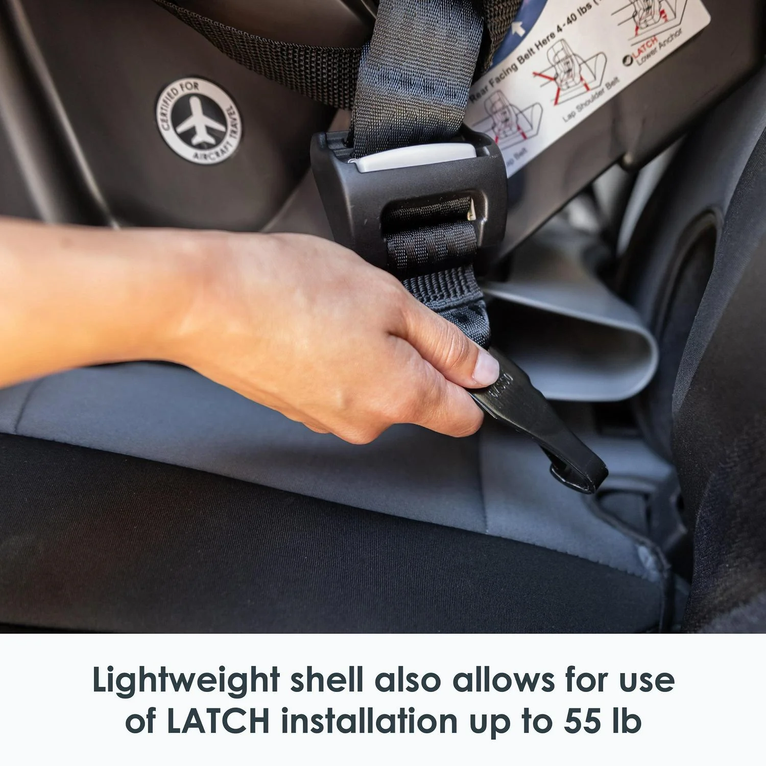 Baby Trend Trooper 3-in-1 Convertible Car Seat - Desert Black