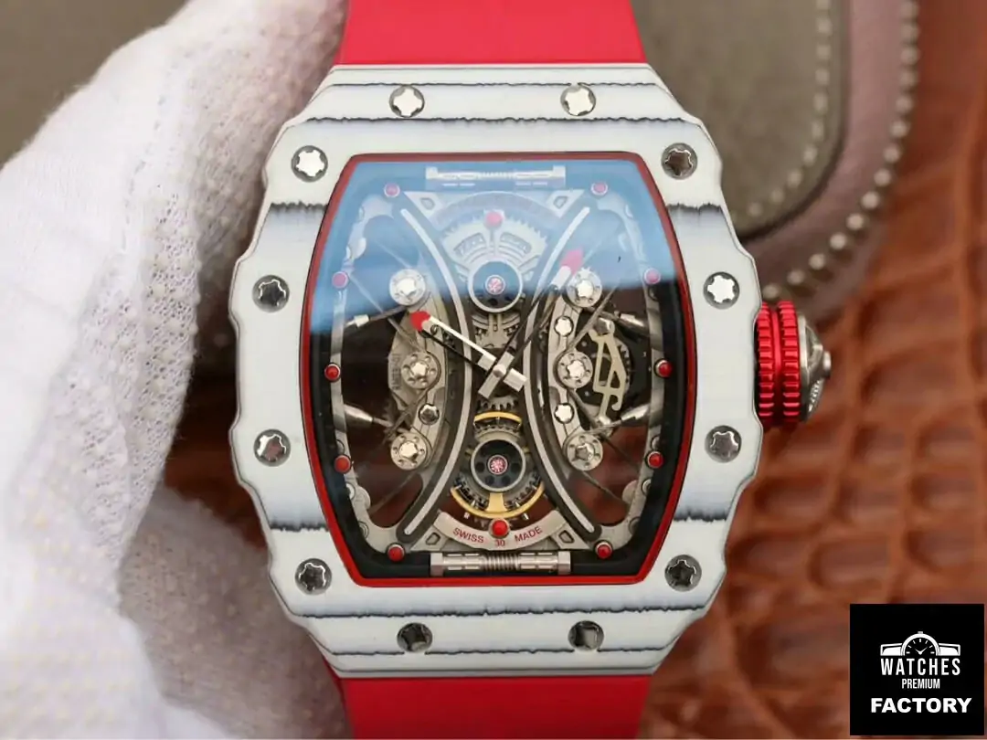 Richard Mille RM53-01 KV Factory Rubber Strap