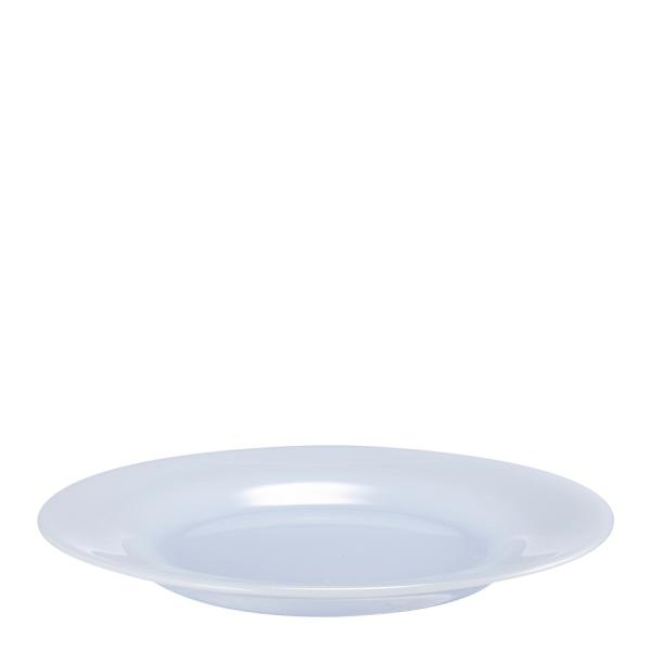 Jade asjett 21 cm lys blå