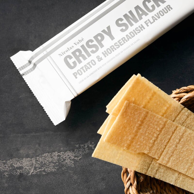 Crispy snack potato&horseradish 75g