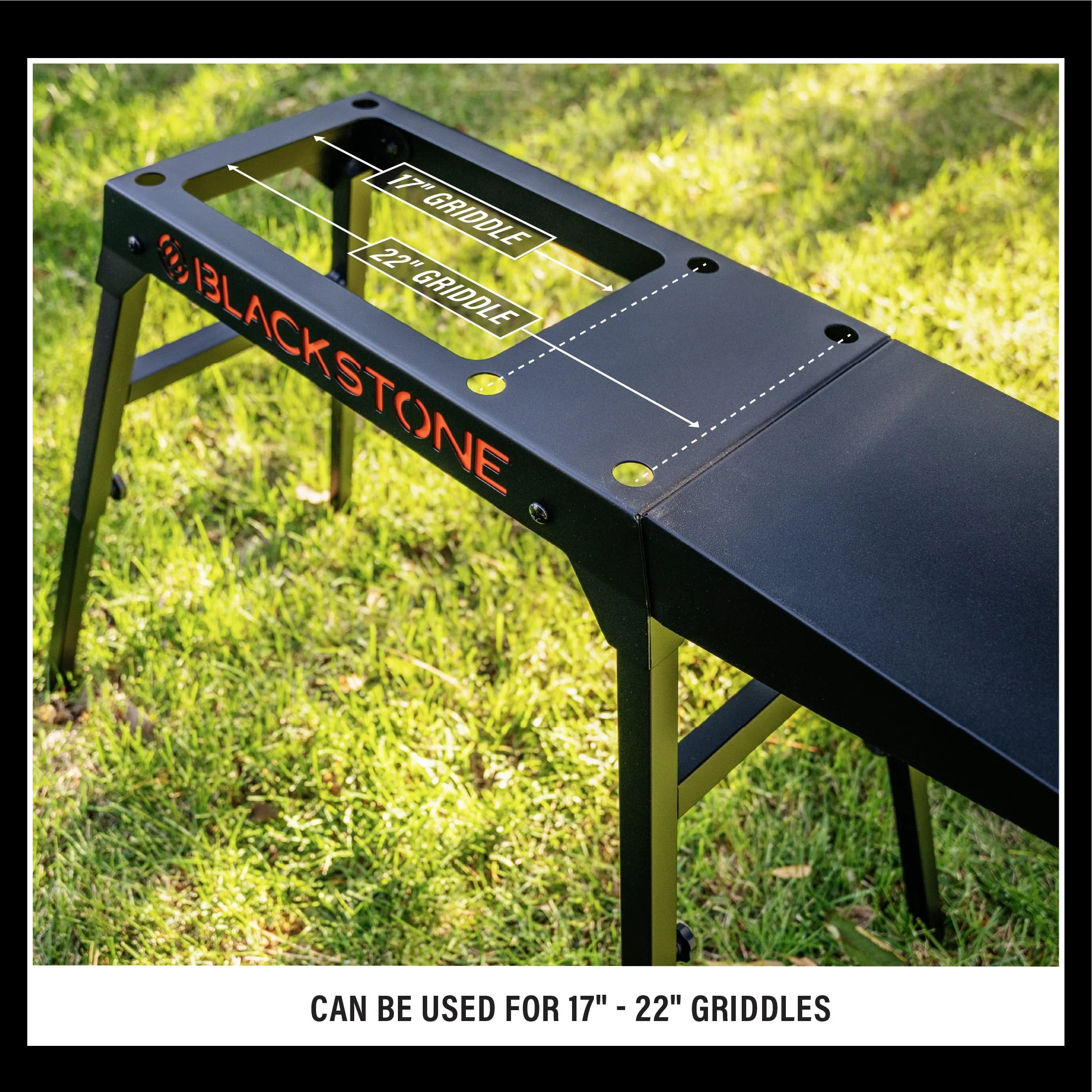 Blackstone Portable Griddle Grill Stand Fits 22" and 17" Tabletop Models Image 6