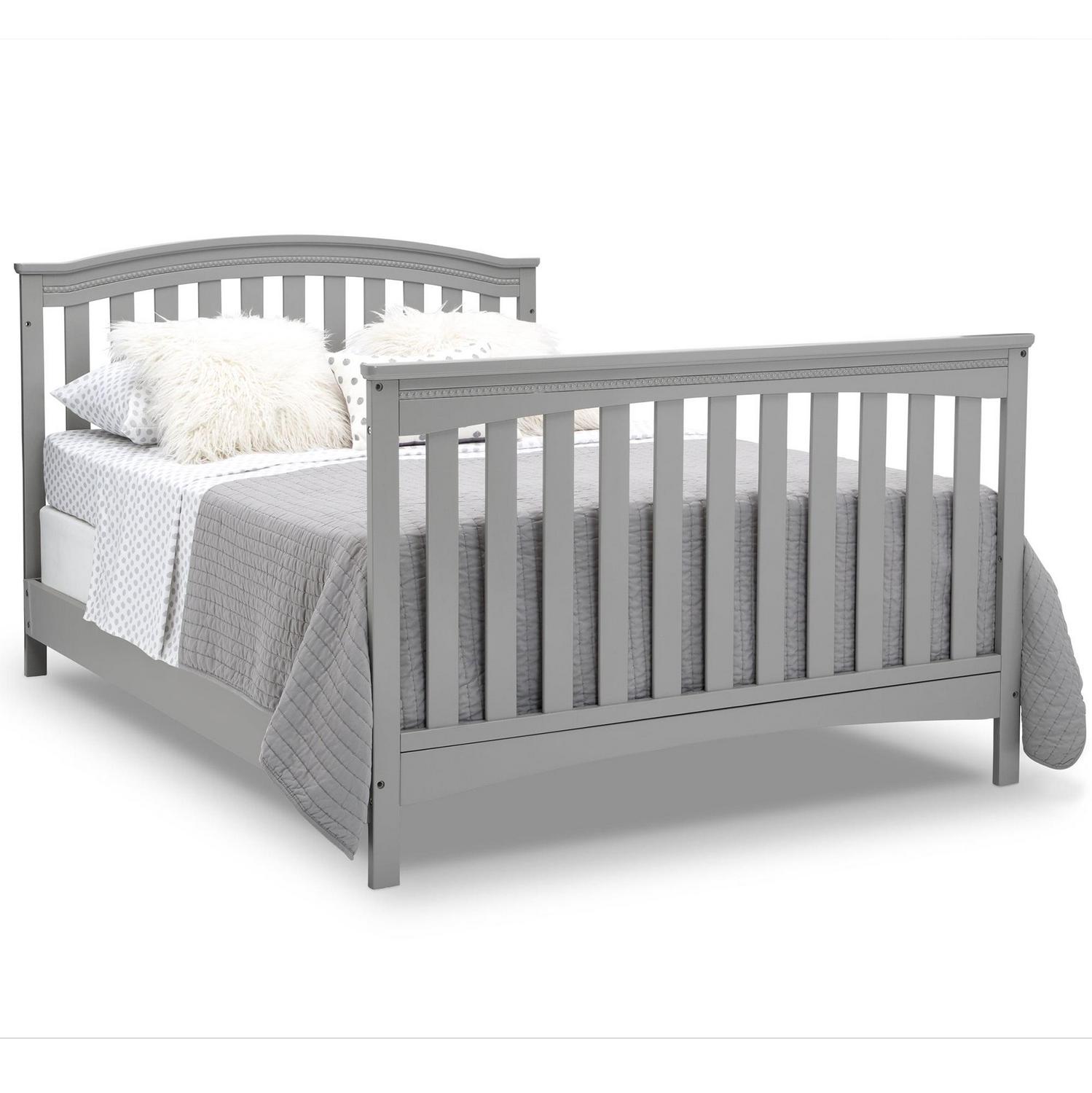 Waverly 6-in-1 Convertible Baby Crib. Grey - Image 4