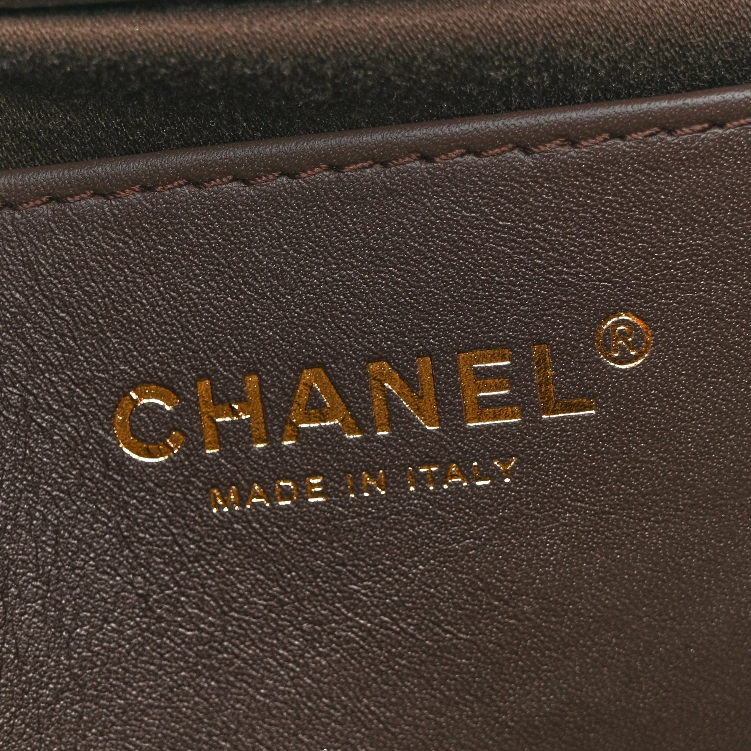 Suede Quilted Small Chanel 25 Handbag Dark Brown