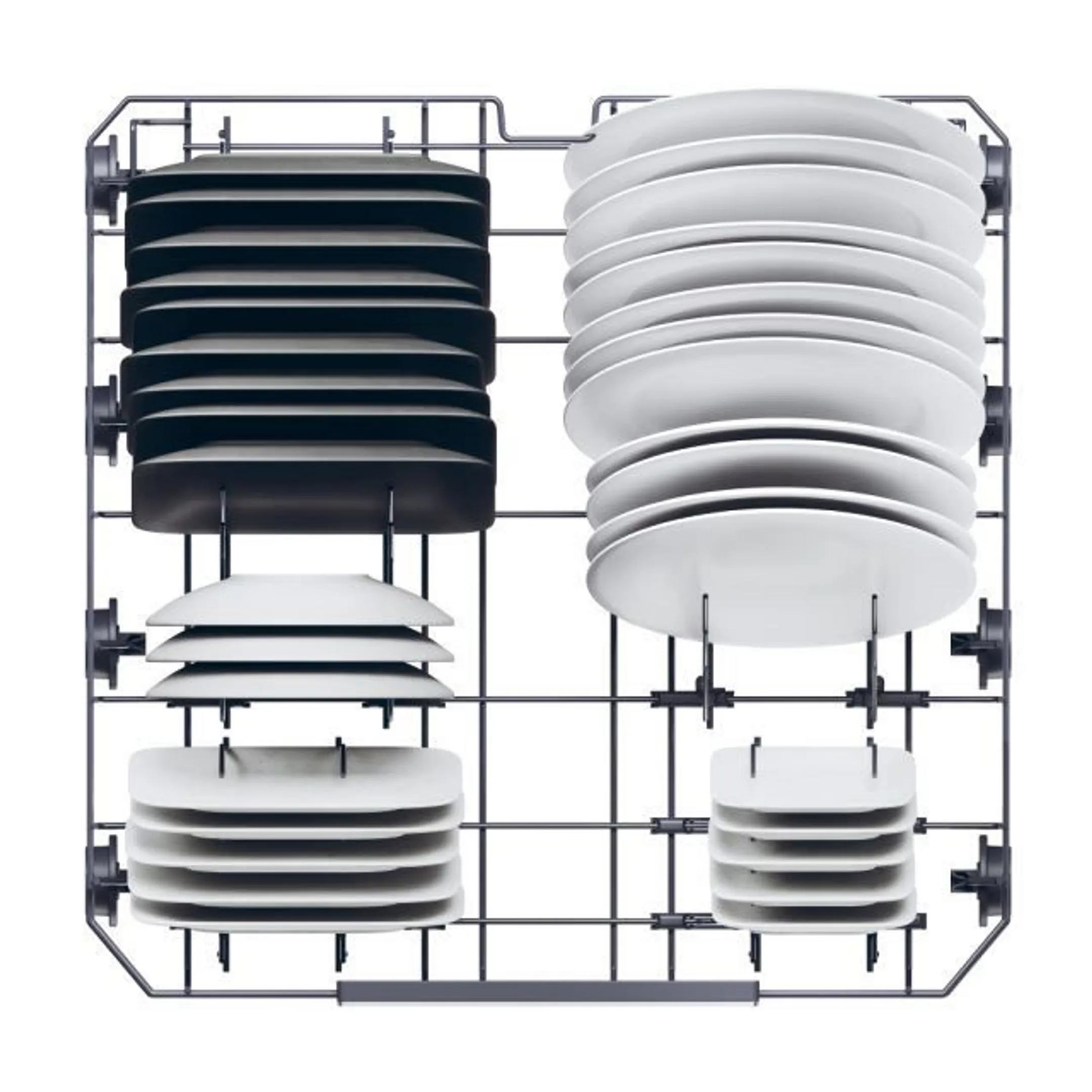 Haier Inbouw vaatwasser XS 4A4M4PB H-Spray Arm Shine