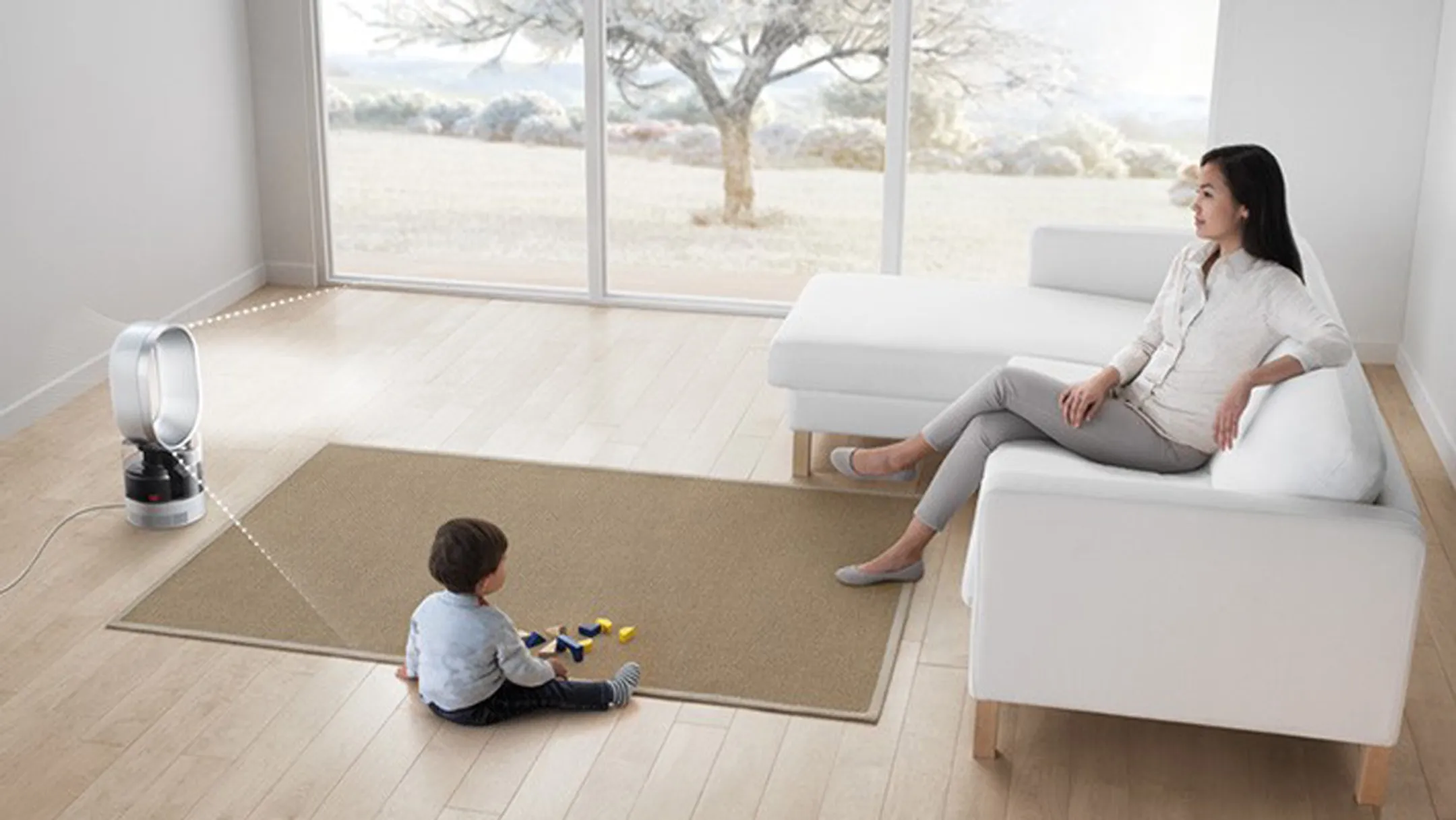 Dyson Luchtbevochtiger AM10WH/S DEMO