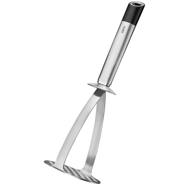 Primeline potetmoser 28,8 cm stål/svart