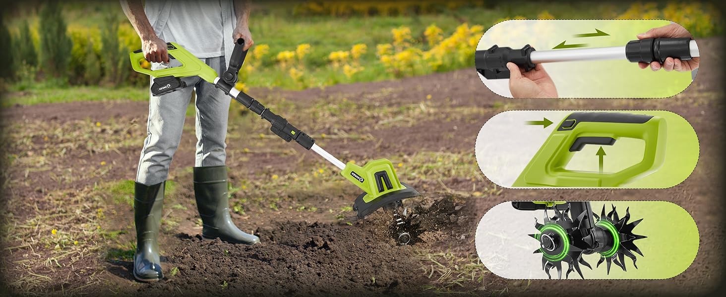Rototiller for Gardening