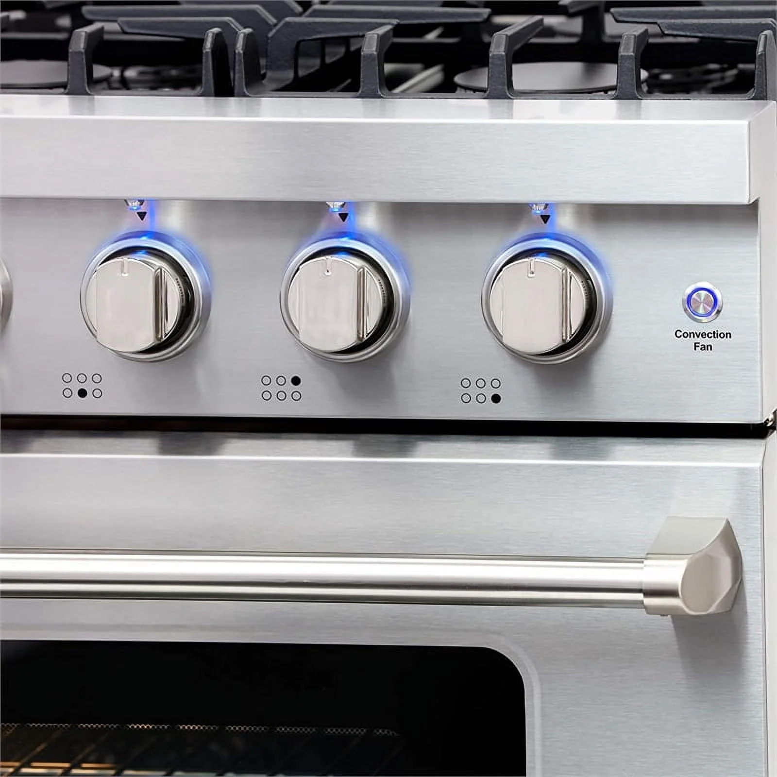 36 Inch 6 Cubic Foot Gas Range Convection Oven with 6 Italian Burners(with out Range Hood) - Image 8