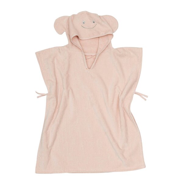 Magic badeponcho barn onesize dus rosa
