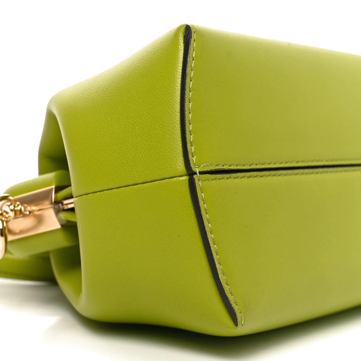 Shiny Nappa Small Fendi First Wasabi
