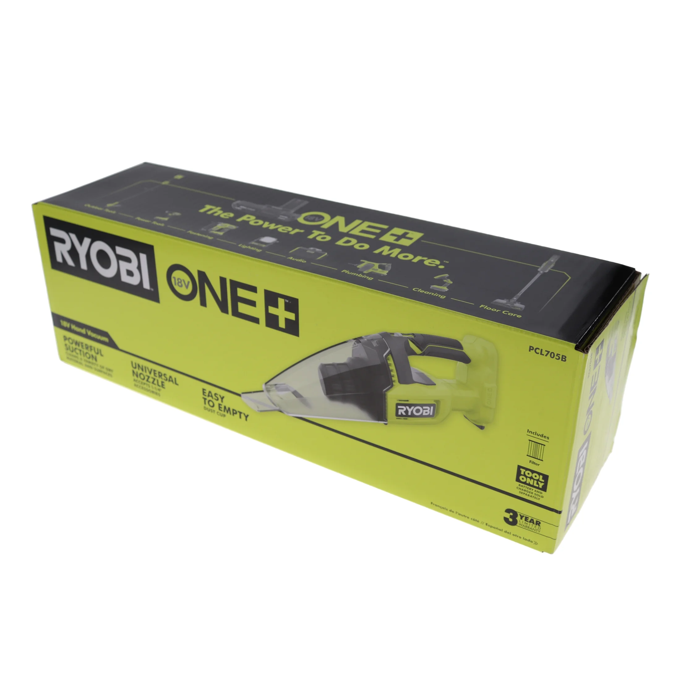 PCL705B 18V ONE+ Cordless Multi-Surface Handheld Vacuum (Bare Tool) (12-Pack) - Image 8