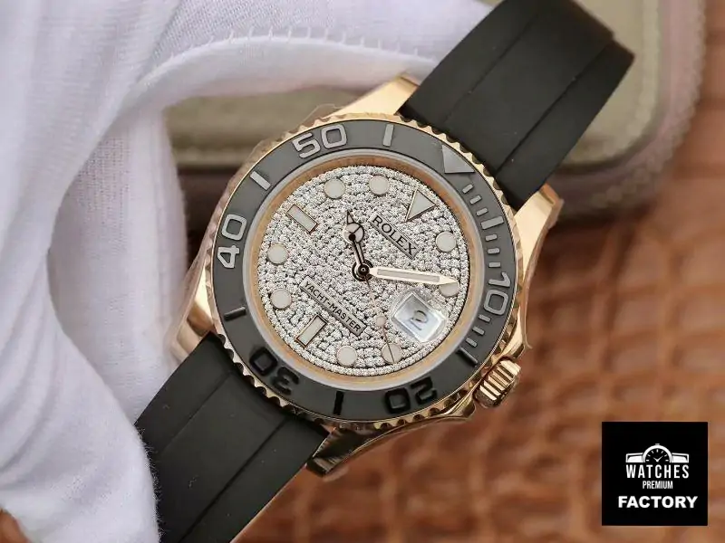 Rolex Yacht Master 116655 40mm Diamond Dial