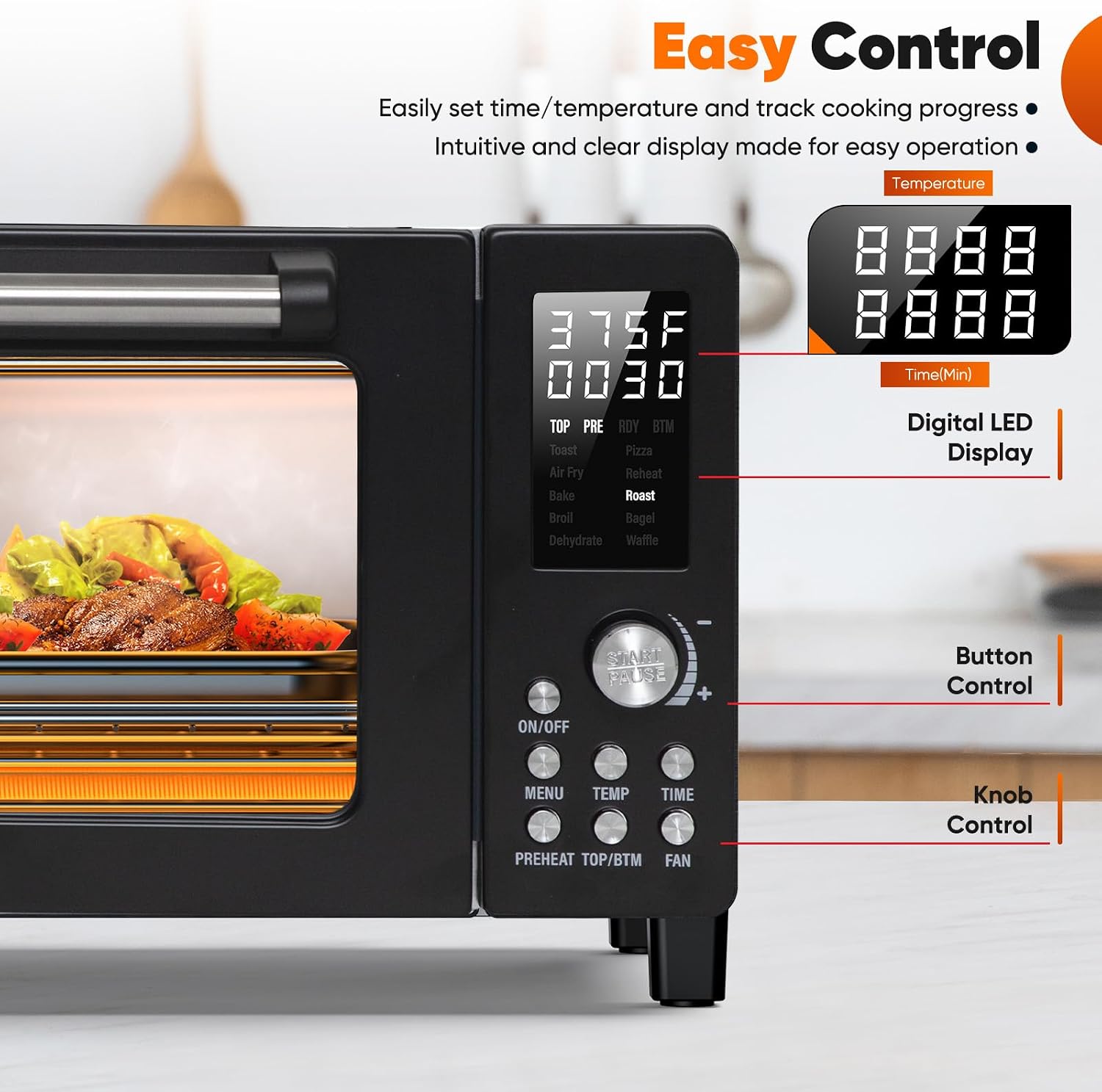 Nuwave Bravo Pro Convection Air Fryer Combo, 2025 New and Improved