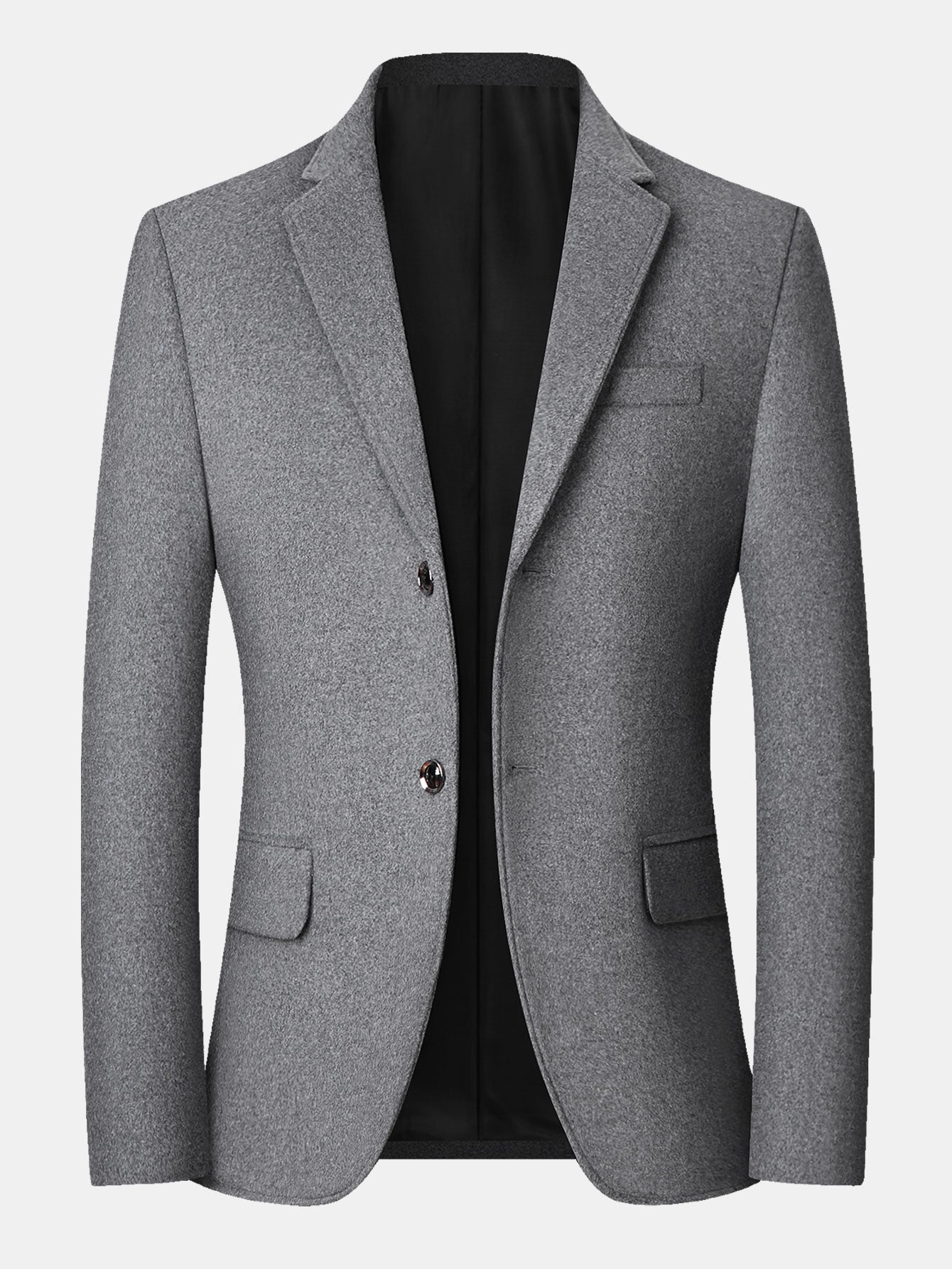 Blazer homme en laine mélangée