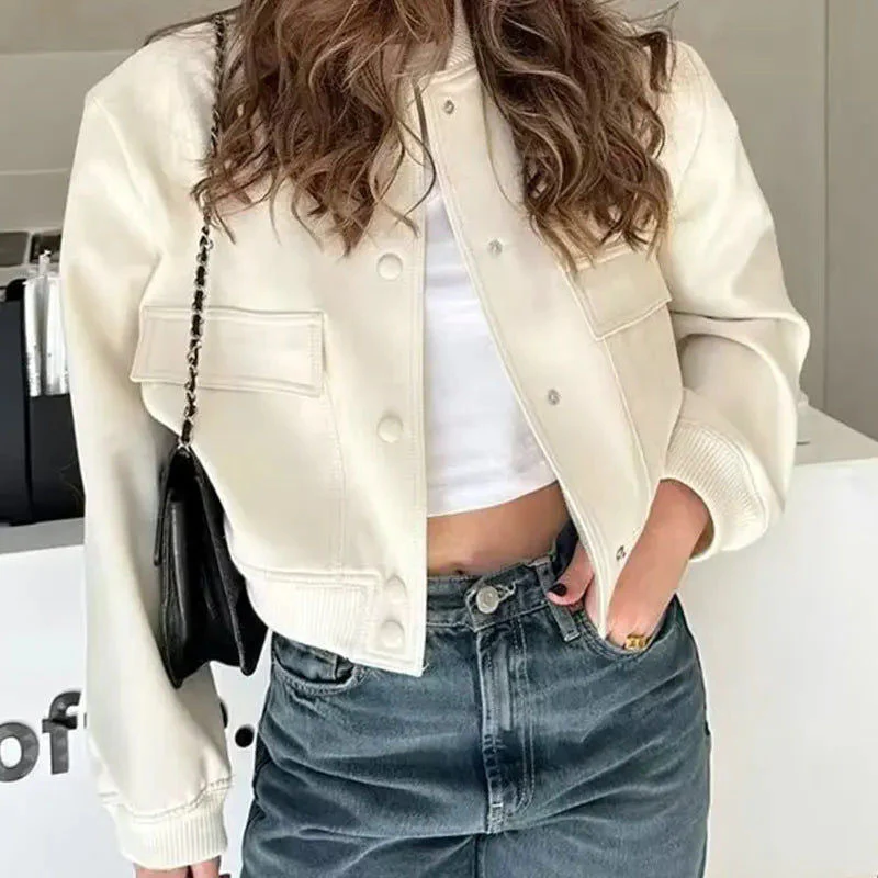 Veste Bombardier Vintage Femme