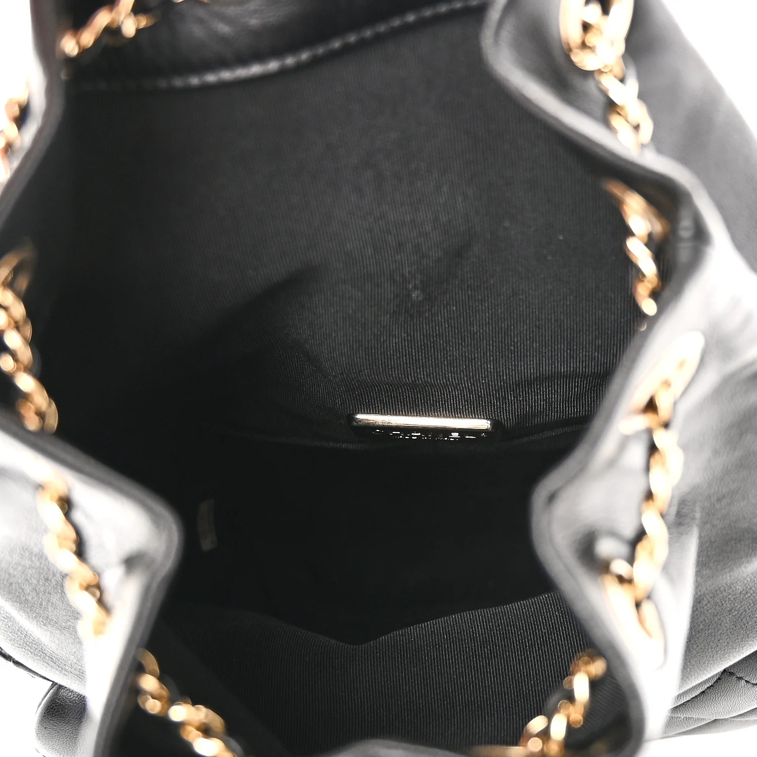 Lambskin Quilted Small In Seoul Backpack Black
