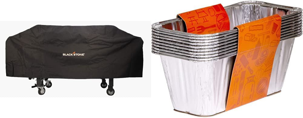 600D Polyester Heavy Duty Flat top Gas Grill Cover. Water Resistant Exclusively Fits 36 Griddle Cooking Station. Black & 501