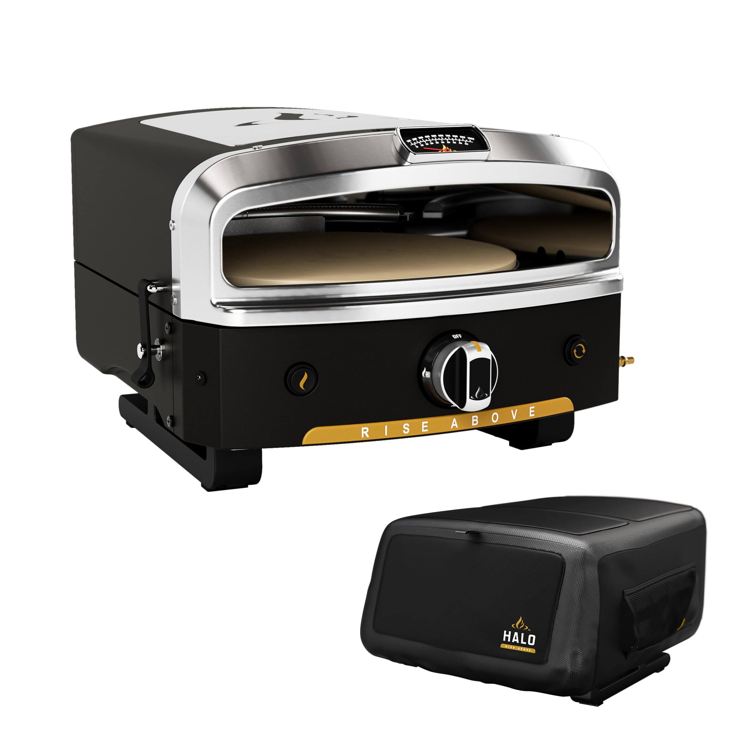 Halo Versa 16 Outdoor Pizza Oven | Rotating Stone Bakes Up to 16