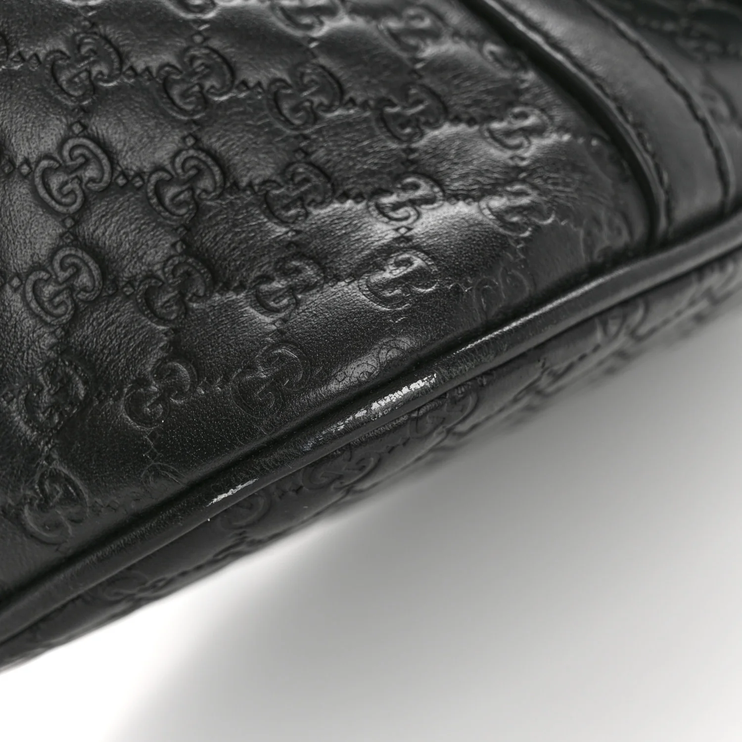 Microguccissima Mini Dome Bag Black