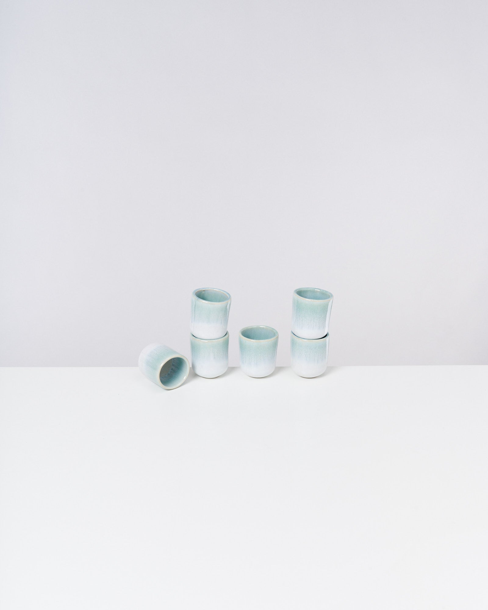 COPA ALTO - ESPRESSO CUP MINT WHITE SET OF 6