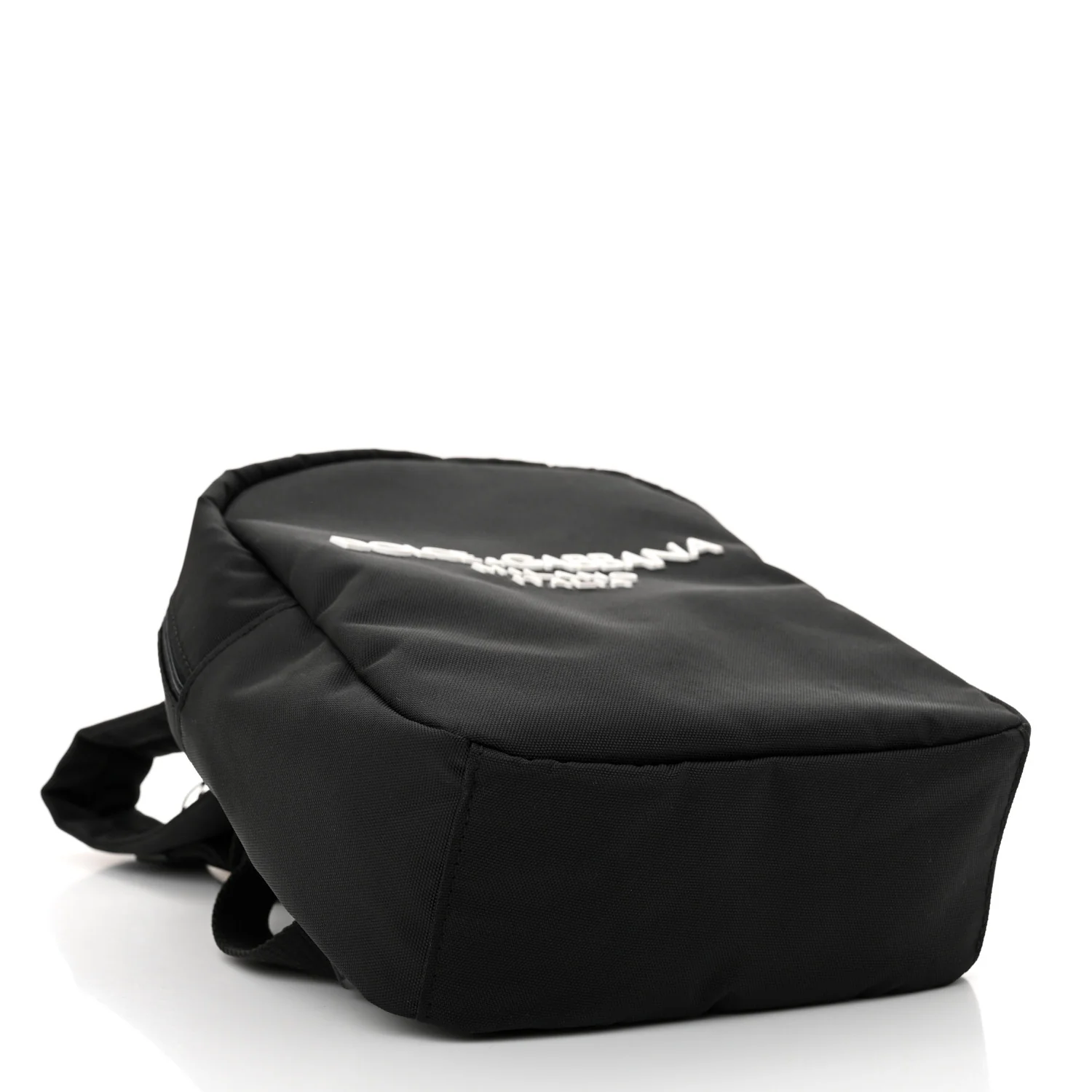Nylon Logo Childrens Backpack Black