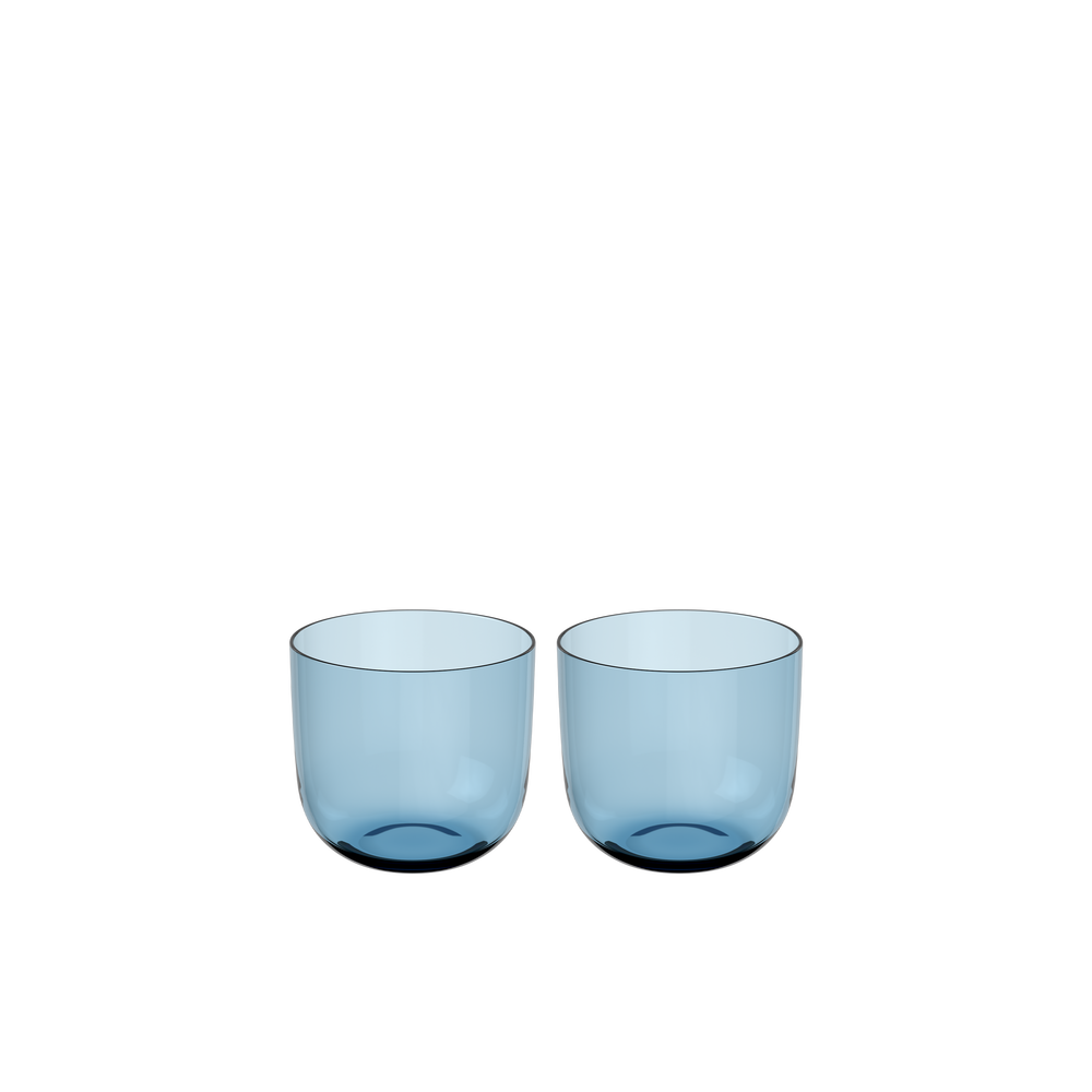 Like Glass Water glass - Blue, 6.8 oz, crystal glass