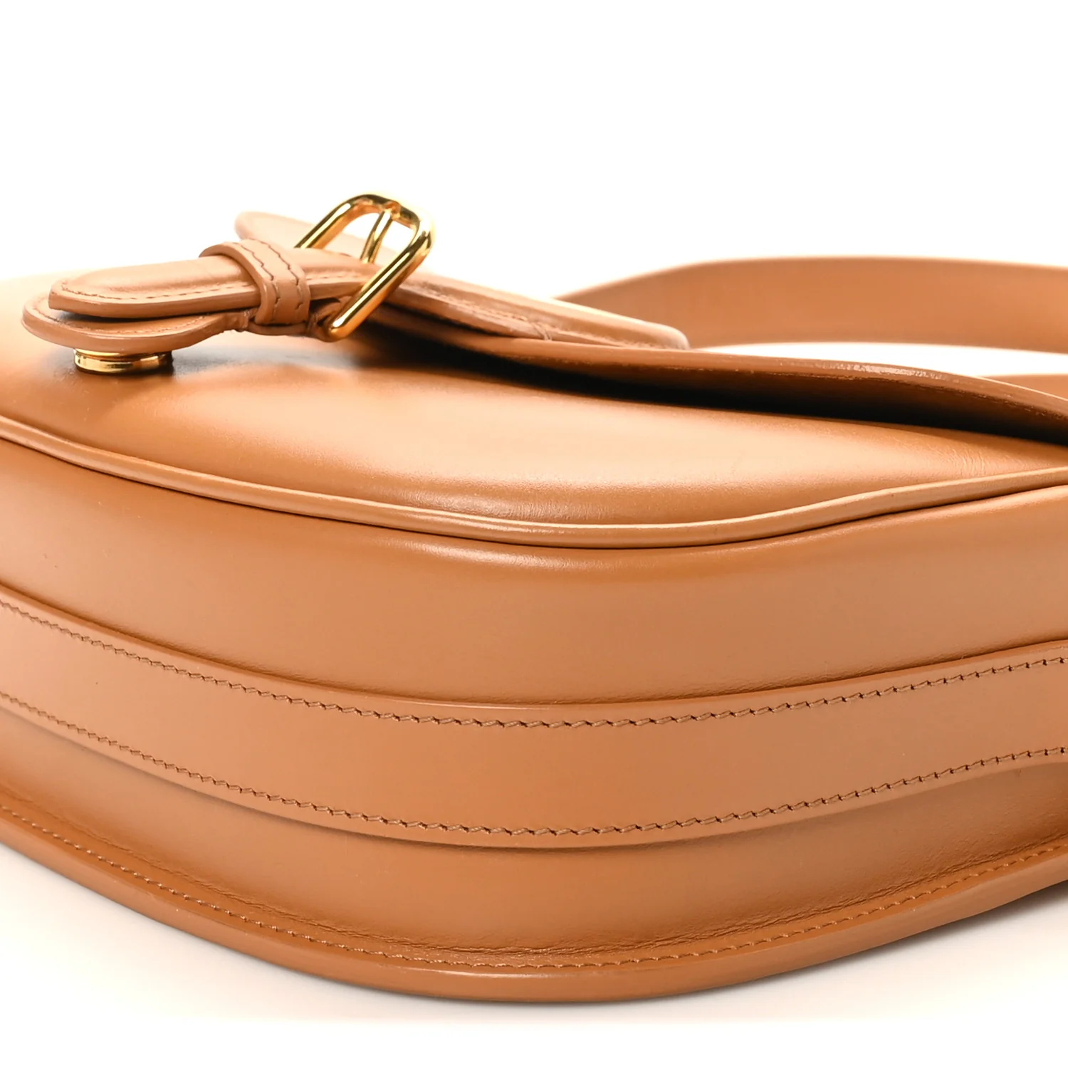 Box Calfskin Medium Bobby Flap Camel