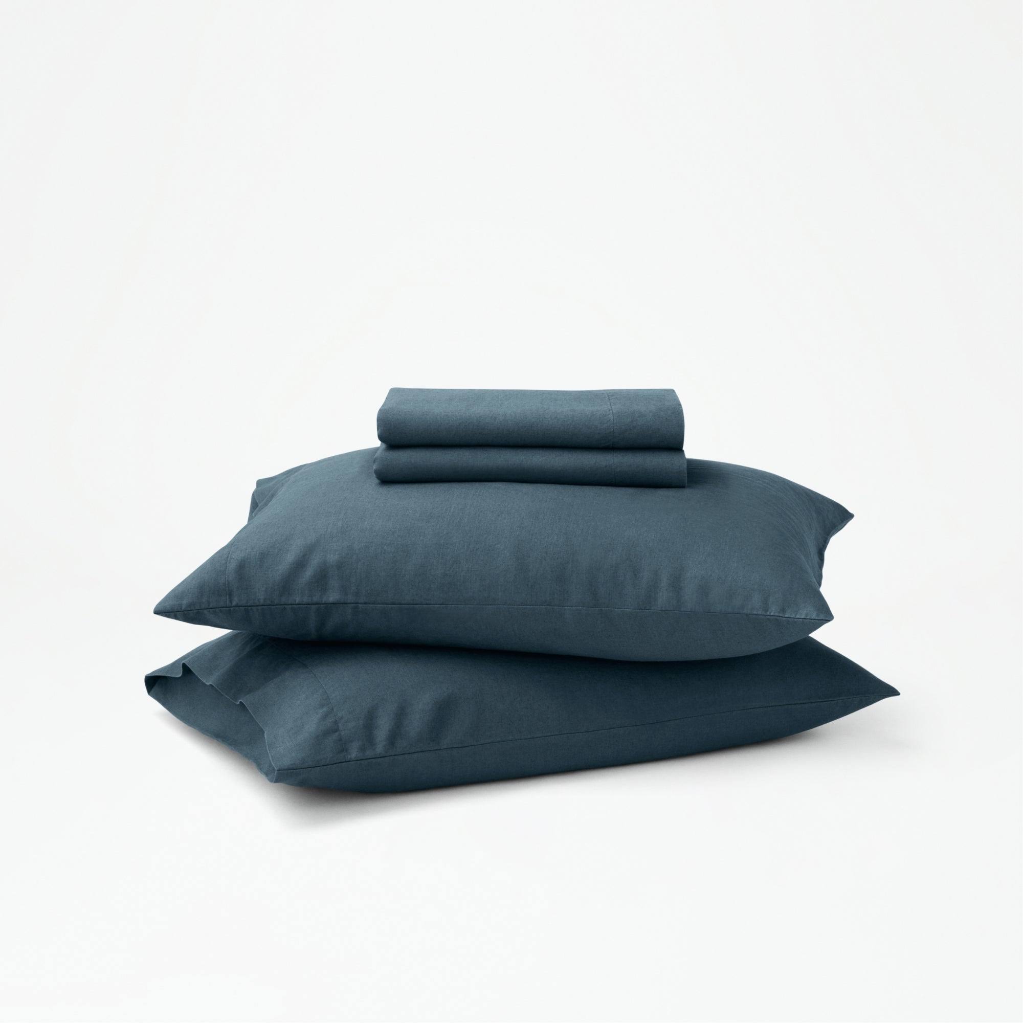 Tuft & Needle Full Linen Sheet Set Coud