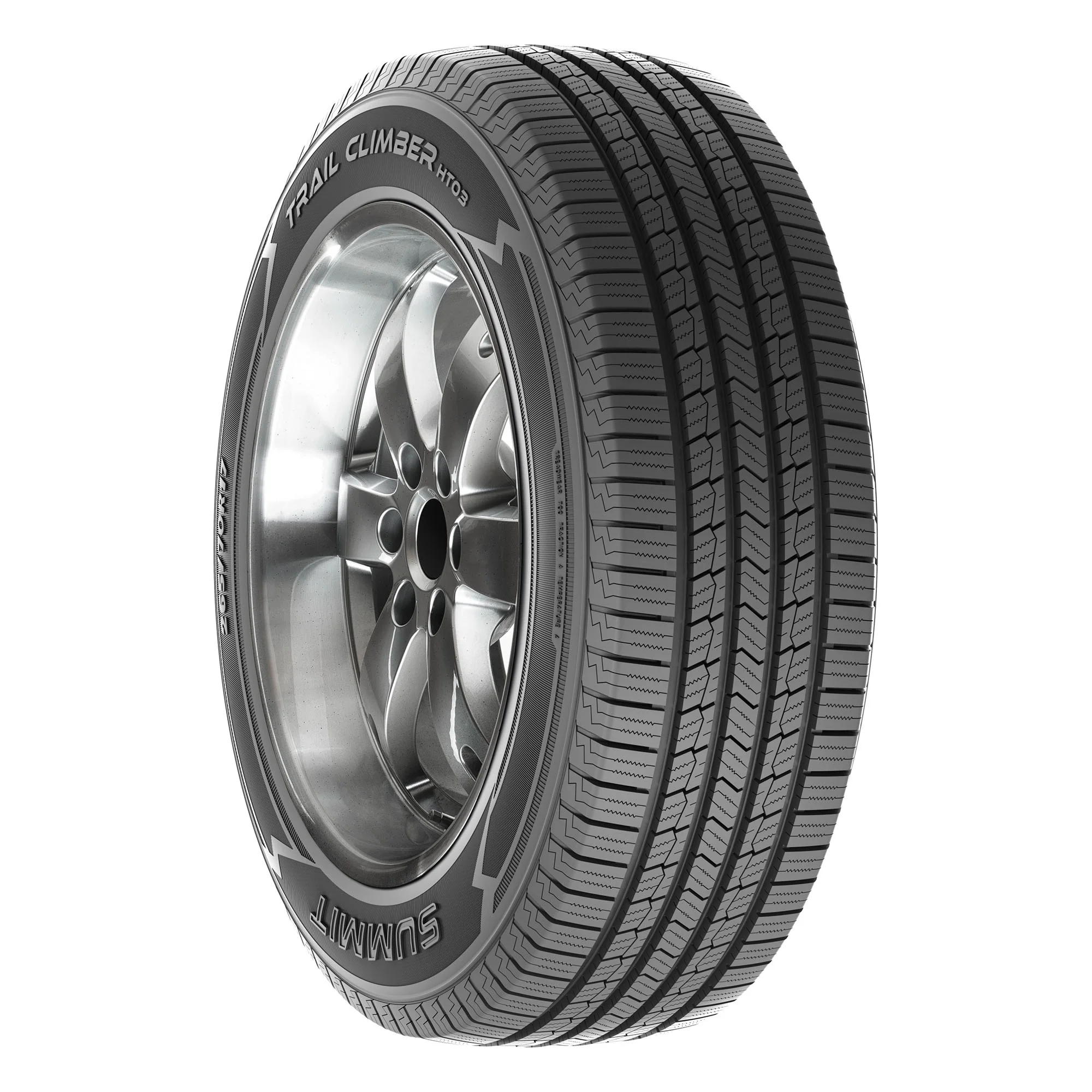 Summit Trail Climber HT03 All-Season LT245/75R16 120/116R E Light Truck Tire