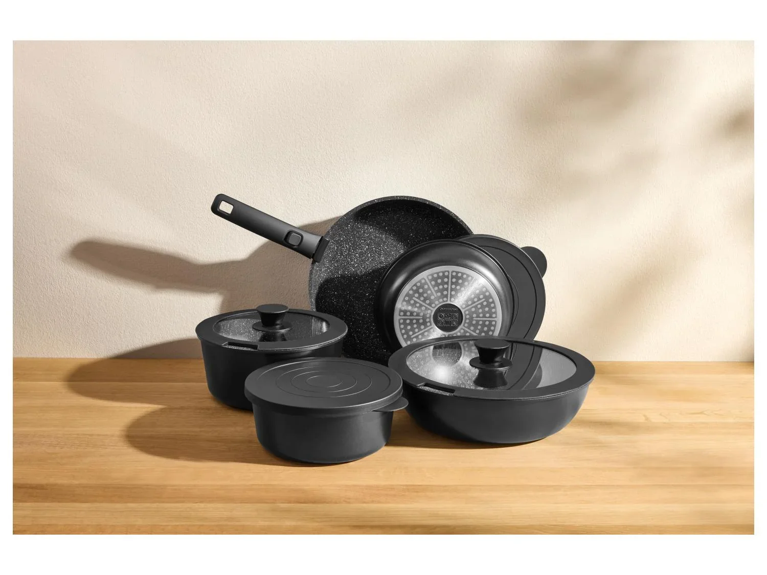 SILVERCREST Batterie de cuisine en fonte d'aluminium