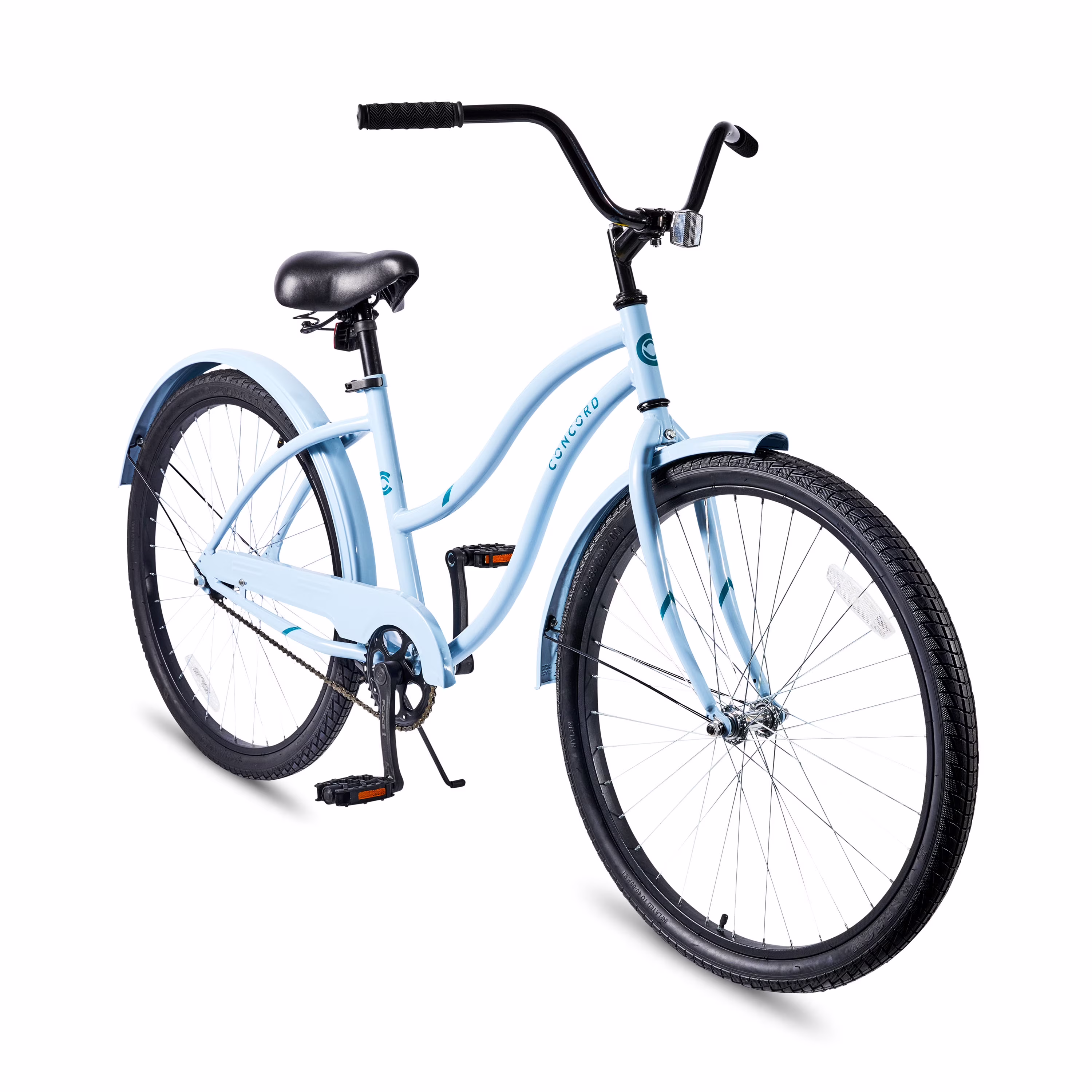 26" Pacifica Cruiser Bicycle, Fits Riders 5'2" 5'10"+, Adult, Unisex, Light Blue