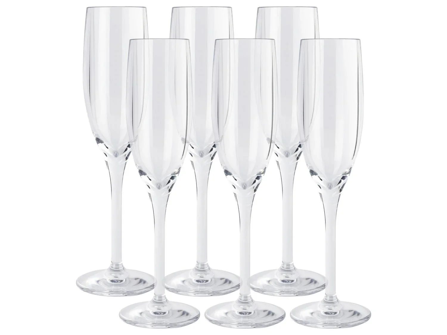 ERNESTO Lot de 6 verres  vin,  champagne ou  eau