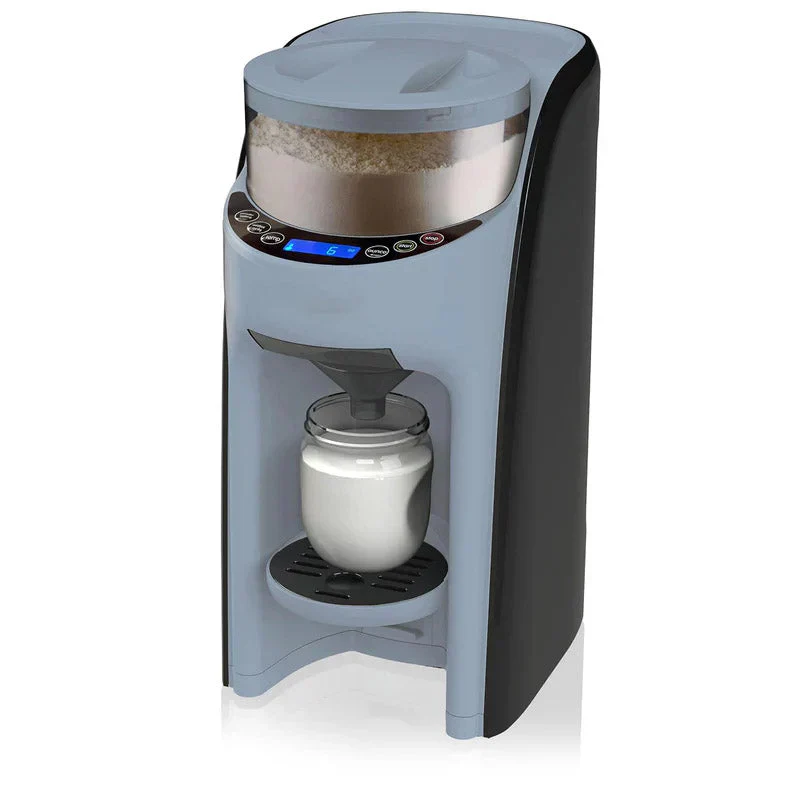 Nouvelle machine à biberons Formula Pro améliorée – Préparation automatique et instantanée d'un biberon chaud – Mélange automatique de poudre pour une préparation facile – Coloris ardoise
