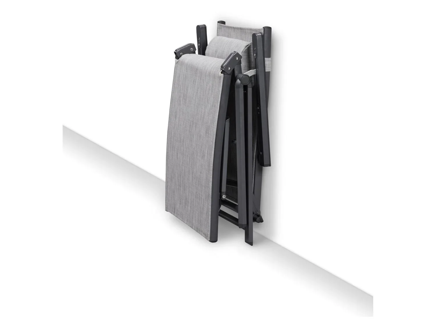 LIVARNO Transat en aluminium  Houston , gris clair chin