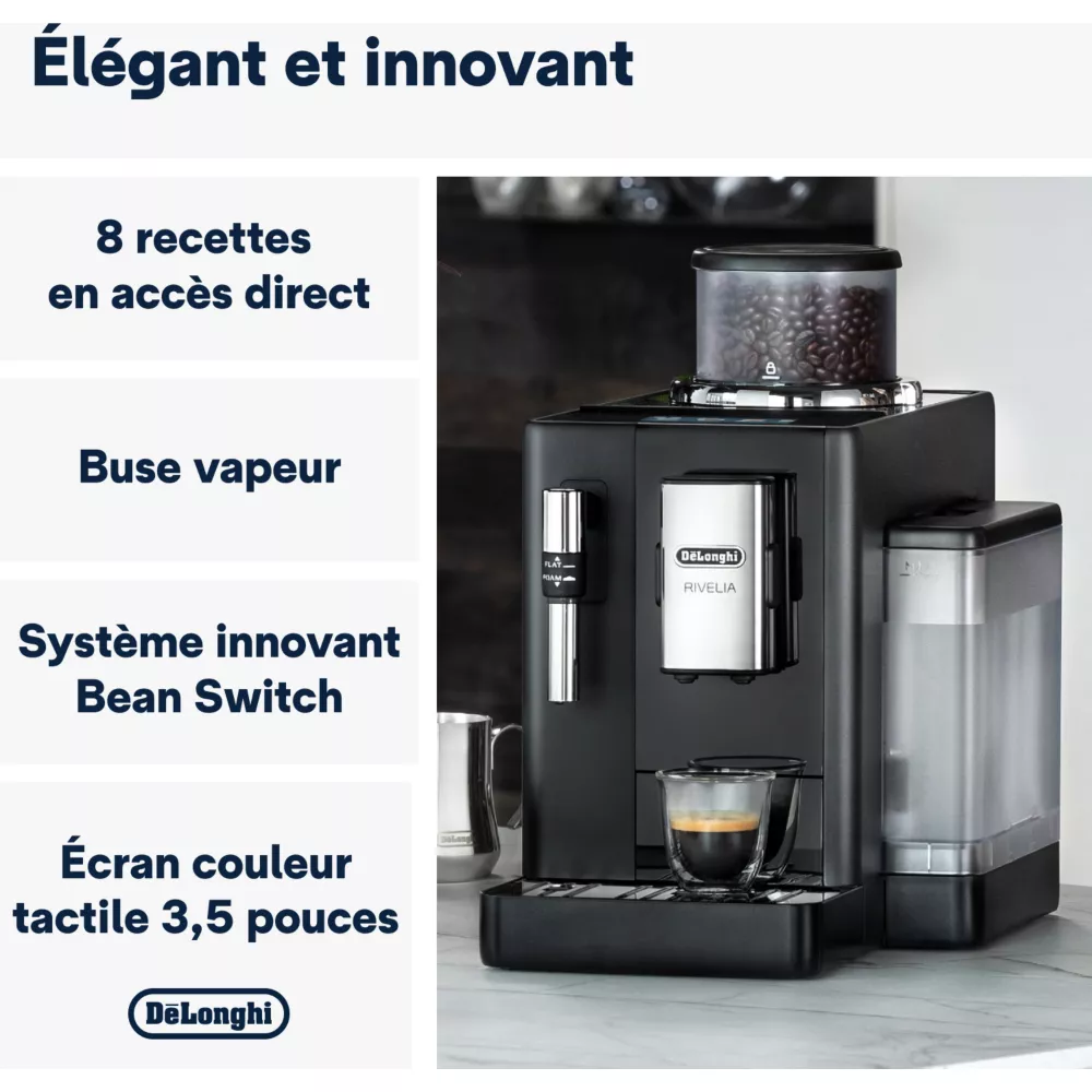 Moulin à expresso Delonghi rivelia FEB4435.B