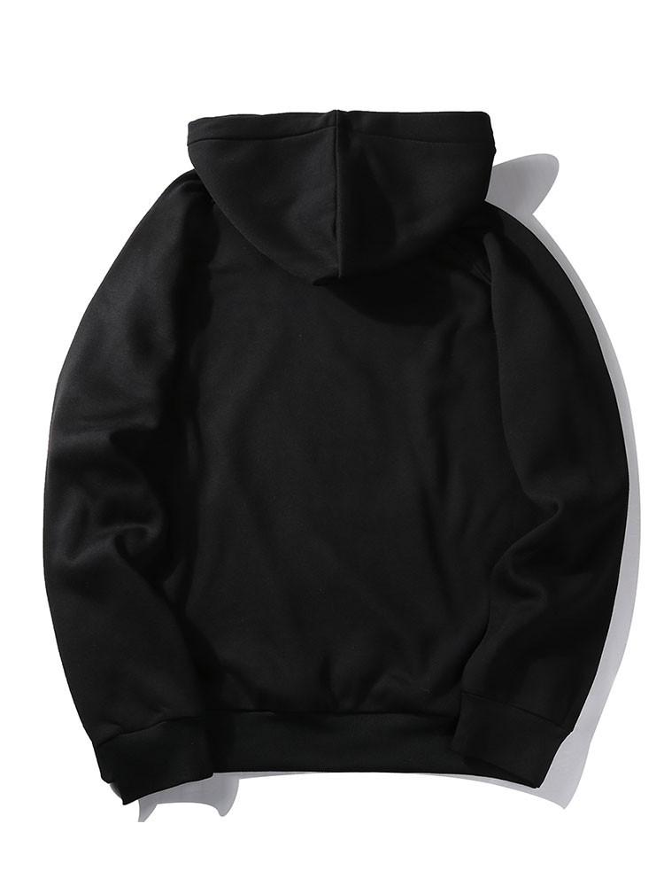 New York Gothic Print Hoodie