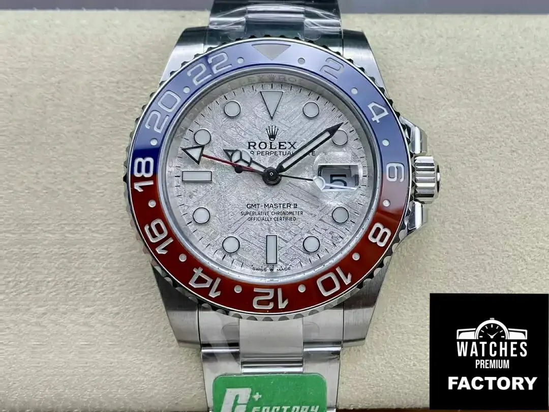 Rolex GMT Master II M126719blro-0002 C+ Factory Stainless Steel Strap