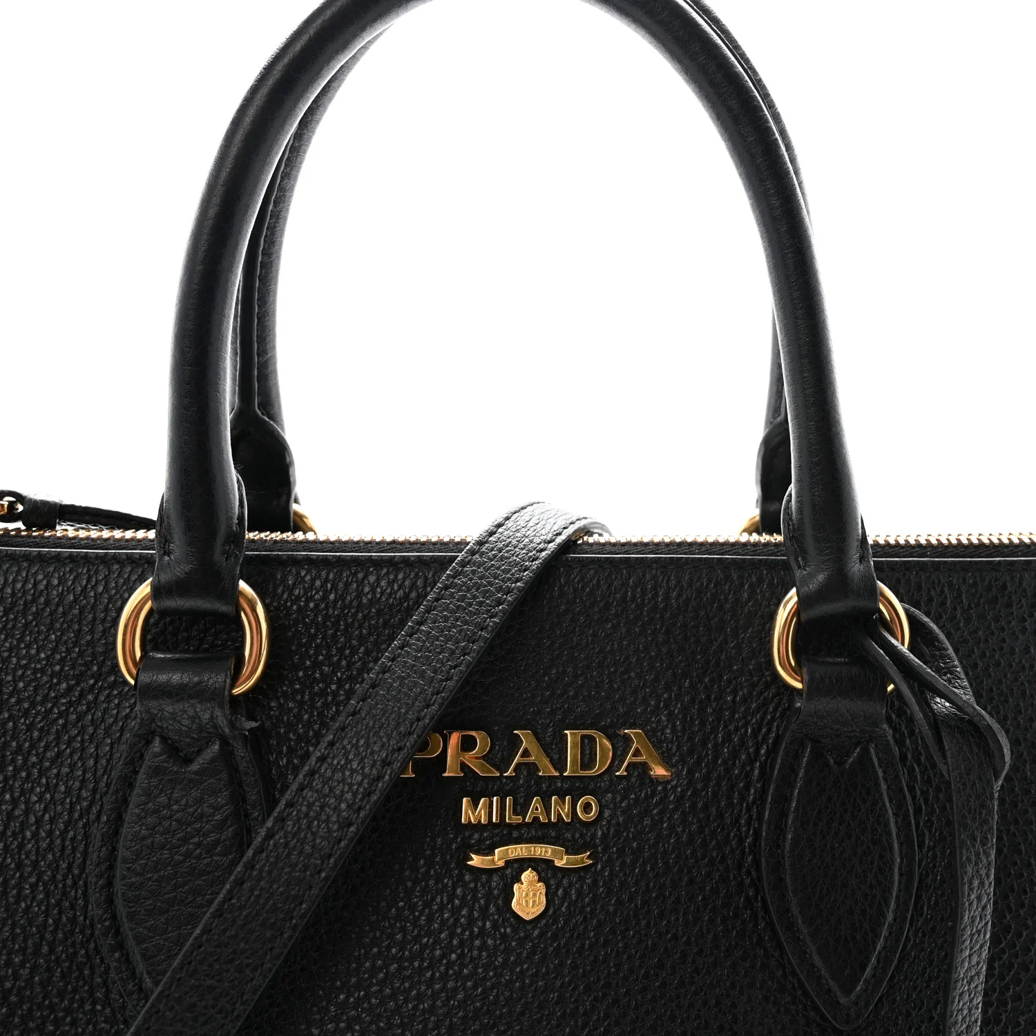 Vitello Phenix Tote Black