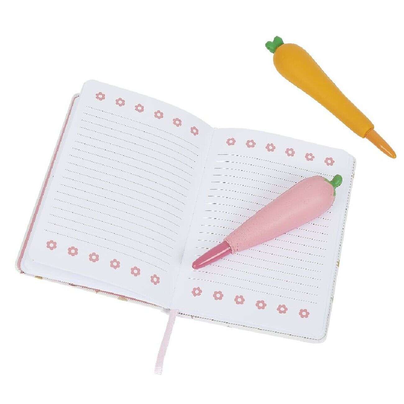 Carnet avec bloc-notes arc-en-ciel 80 feuilles