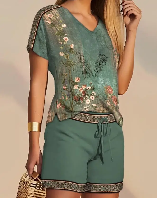Sophie Paris I Ensemble short d'été deux pièces