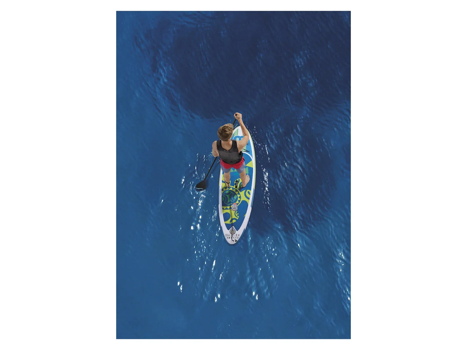 Mistral Planche de paddle SUP Junior 8'6 avec systme de double chambre