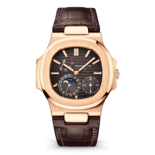 [Super Clone]Patek Philippe Watches Nautilus Mens Rose Gold 5712R-001