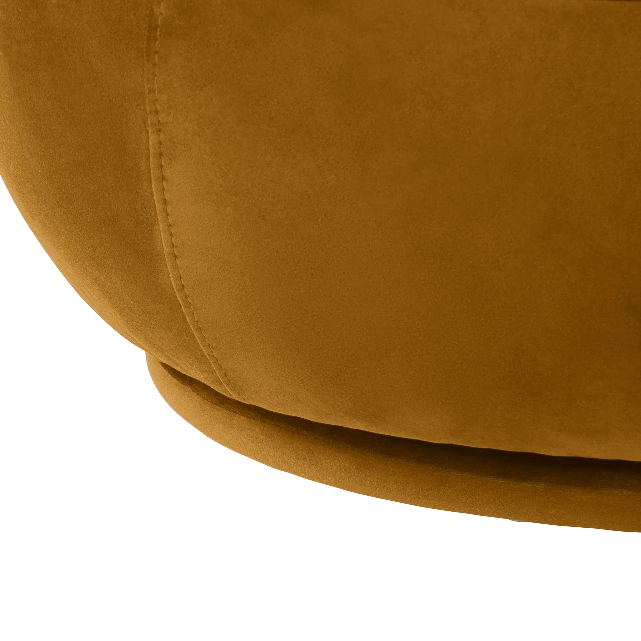 Better Homes & Gardens Mira Swivel Accent Chair, Cream Shearling