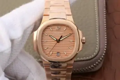 Patek Philippe Nautilus Ladies 7118-1R-010 PF Factory Orange Dial